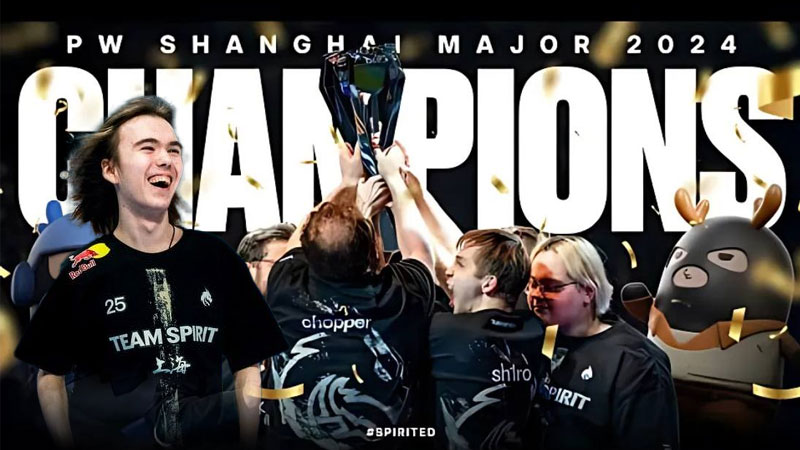 Team Spirit vô địch Shanghai Major 2024 – Cuộc chiến không thể quên Donk