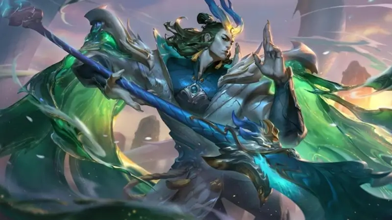 Immortal Journey Zaahen là trang phục đầu tiên của vị tướng này trong Liên Minh Huyền Thoại