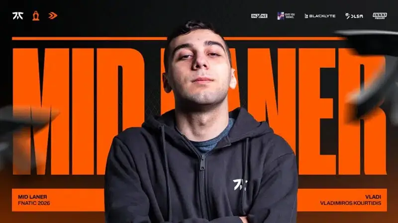 Fnatic chiêu mộ Vladi vào đội hình LEC 2026