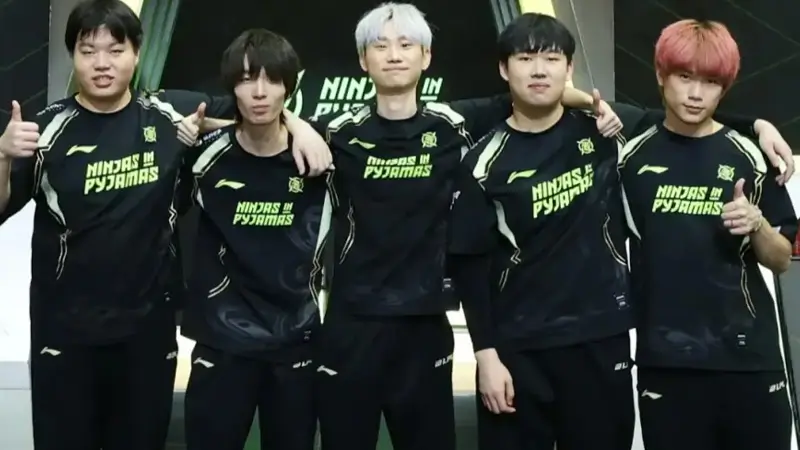 JD Gaming ký hợp đồng với GALA, Ninjas in Pyjamas công bố đội hình LPL 1 Ninjas in Pyjamas chia tay đội hình năm 2025