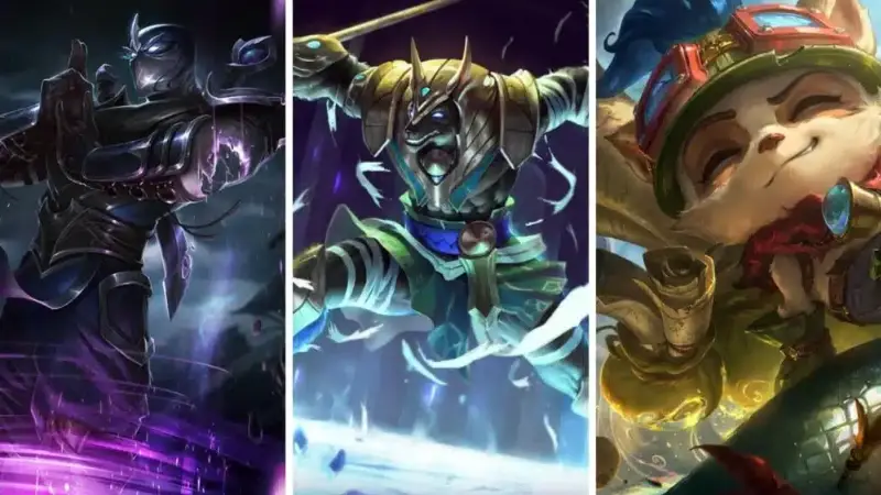 Bảng xếp hạng tướng LMHT hạng A