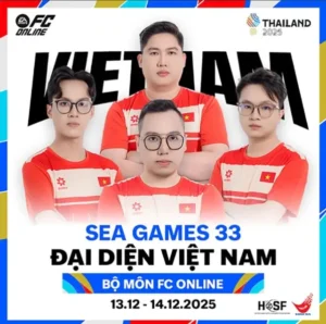 FC Online Việt Nam đặt mục tiêu giành huy chương vàng tại SEA Games 33