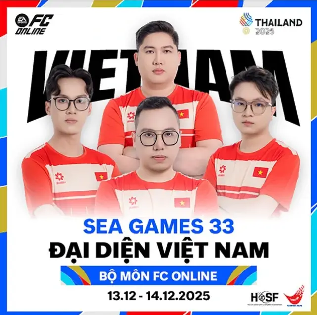 FC Online Việt Nam đặt mục tiêu giành huy chương vàng tại SEA Games 33