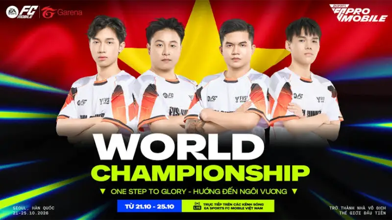 Việt Nam đổ bộ Giải Vô địch Thế giới FC Mobile 2026 1 Chân dung 4 "mũi khoan" FC Mobile Việt Nam